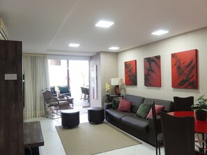 Interior - Beachfront penthouse at Manaíra Palace (João Pessoa)