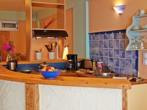 Private kitchen - Turtle Island Studio Panorama Studio by Interhome (Agios Leon)
