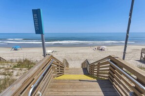 Beach nearby - 7BR w/ Heated Pool, Volleyball, Steps to Beach! (Corolla)