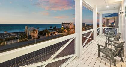 Brand New • Gulf Views, Private Pool, Game Room, & Elevator • Steps to Beach