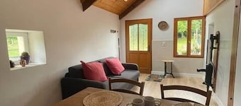 Chalet francese: Jacuzzi, terrazza, barbecue