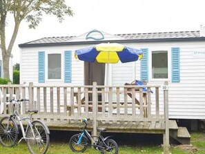 Terrace/patio - Cozy mobile home - 4 guests (Aiguillon-sur-Mer)