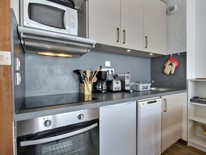 Fridge, dishwasher - Calm apartment at ski slopes - 4 to 5 guests (La Plagne)