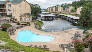 Pool - WATERFRONT Condo/Nestled in the Trees/Bristol Bay/Screened-in balcony/ (Lake Ozark)