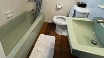 Hair dryer, towels