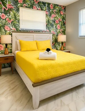 1 chambre, fer et planche à repasser, Wi-Fi gratuit, draps fournis