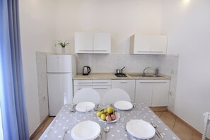 Apartment, 1 Bedroom, Patio, Garden View | Dining room - Ground-floor Retreat Surrounded by Nature (Umag)
