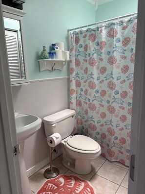 Shower, hair dryer, towels, soap - Tranquil 3 Bedroom Ocean Vibes Retreat w/ pool. (Port Charlotte)