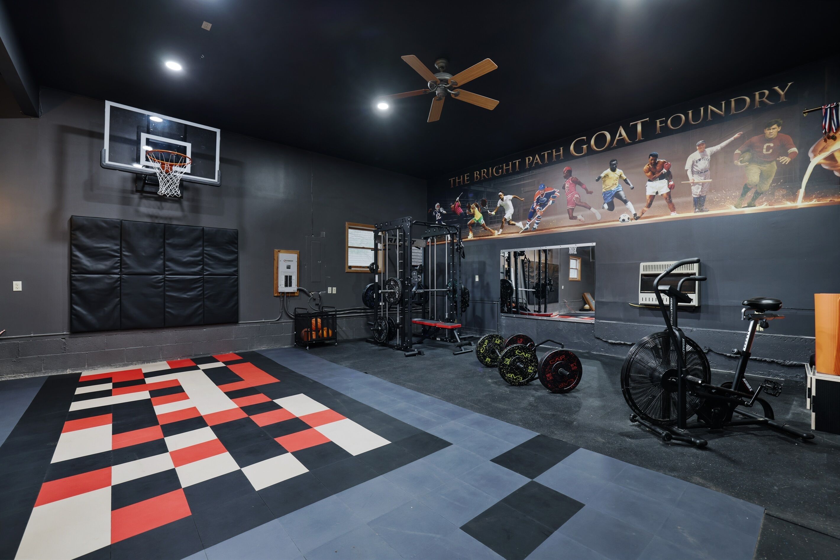 Fitnessbereich