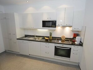 Fridge, microwave, oven, dishwasher - Appartementhaus Cristal, (Samnaun-Dorf). by Interhome (Samnaun)