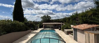 Villa 8 pers | Swimming pool, summer kitchen & fenced garden | Near Lac du Salagou