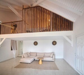 TV - Villa Kaza Dominique villa with 4 bedrooms and a mezzanine private pool (Grand-Bourg)