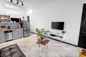 Living area - El Industrial Apt For 3 People @ Old San Juan (San Juan de Puerto Rico)