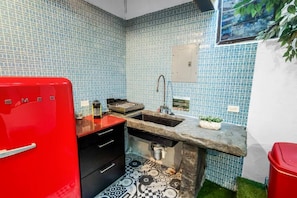 Private kitchen - The Garden Apt @ Old San Juan for 4 Guest (San juan de Puerto Rico)