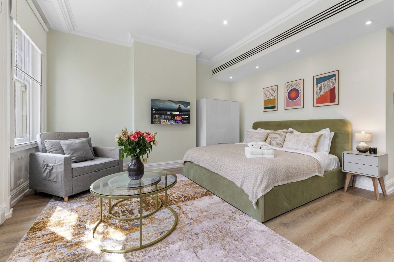 Studio suite | Een strijkplank/strijkijzer, gratis wifi, beddengoed
