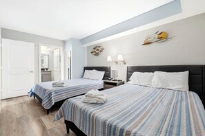 Iron/ironing board, WiFi, bed sheets - 2-Bedroom Oceanfront Condo, Bay View Resort , 6th Floor, Indoor & Outdoor Pools (Myrtle Beach)