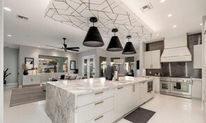 Fridge, microwave, oven, stovetop - PRIVATE RESORT ESTATE | WATERPARK • GROTTO • PICKLEBALL• CASITA (Scottsdale)
