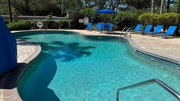 Una piscina climatizada