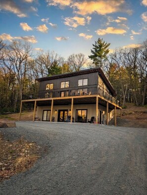 Exterior - High Above It All - Secluded 3BR Retreat Nestled Into the Mountaintop (Paupack)