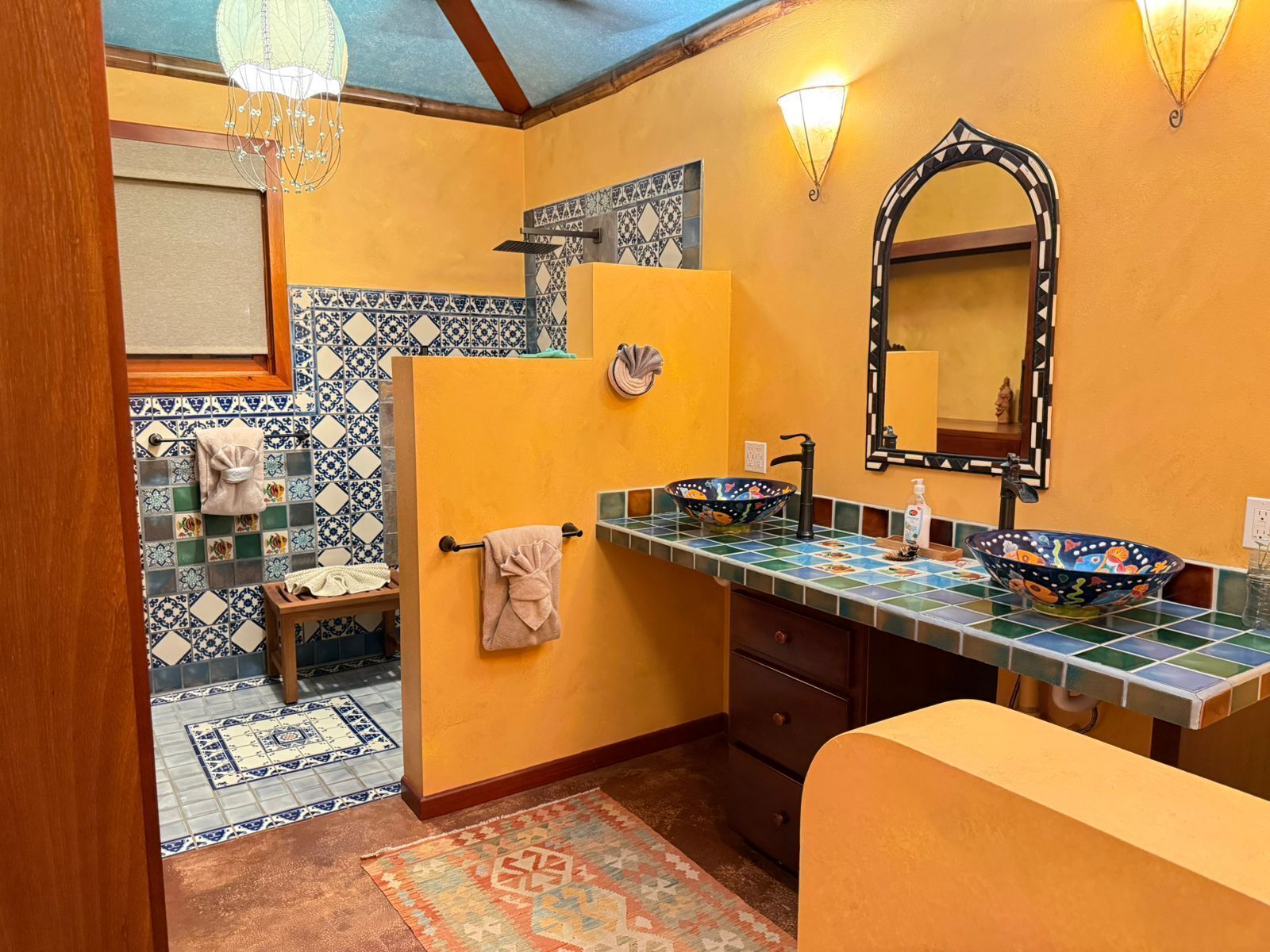 Luxury Villa, Ocean View | Bathroom | Shower, free toiletries, hair dryer, towels