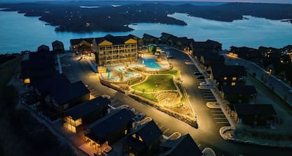 NEW FRONT ROW LAKE VIEWS! Theater, Pools, Hot Tub - Sleeps 26 at Camp Ironwood