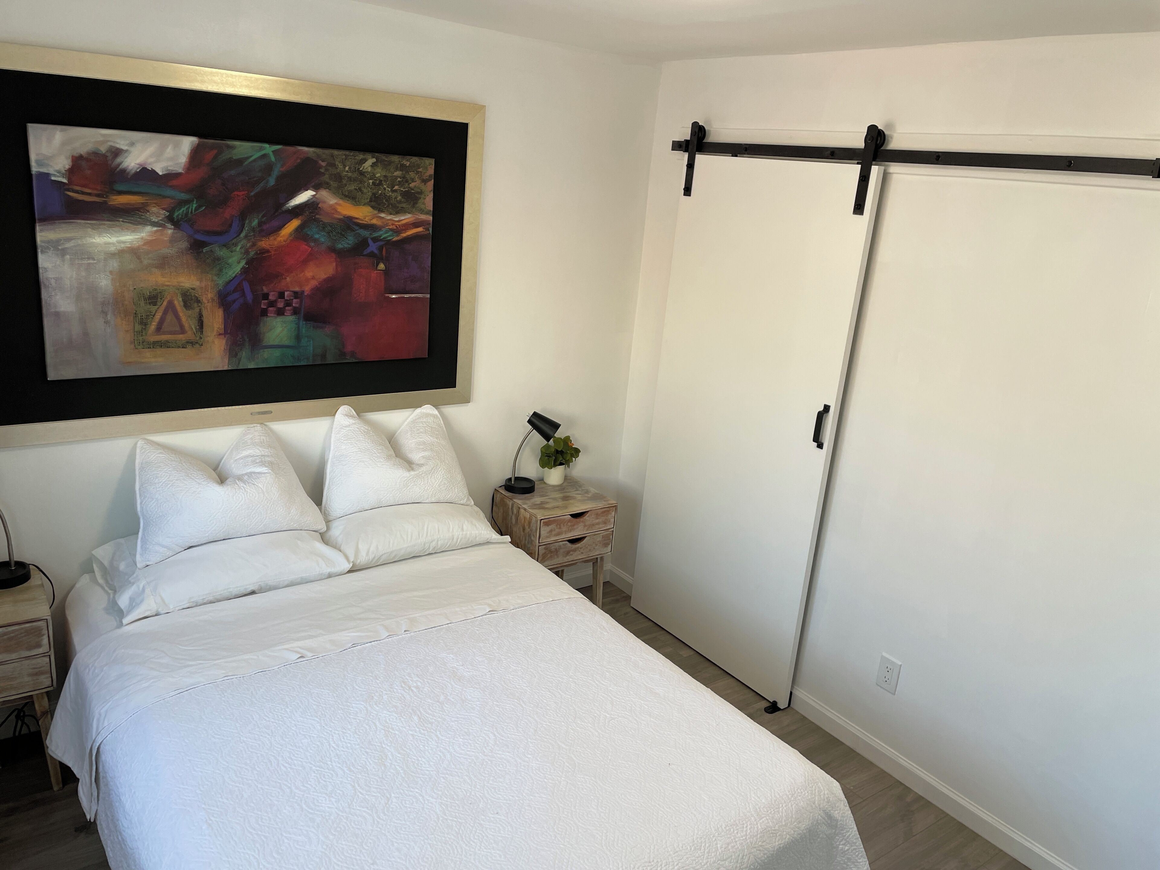 1 bedroom, iron/ironing board, Internet, bed sheets