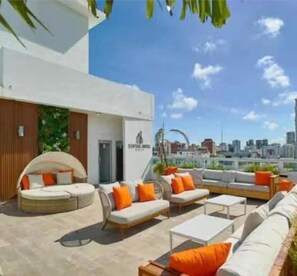 Apartment, Balcony, City View | Property grounds - Central Suites Tower T&T Rentals (Santo Domingo)