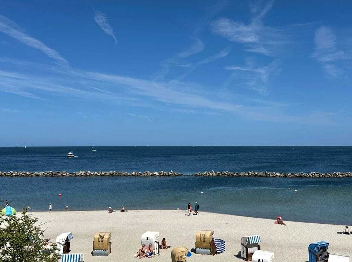 On the beach