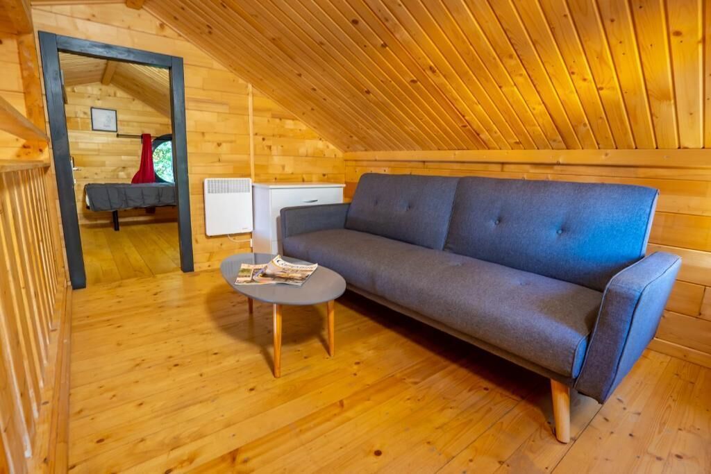 Deluxe Chalet, 3 Bedrooms, Lake View | Living area