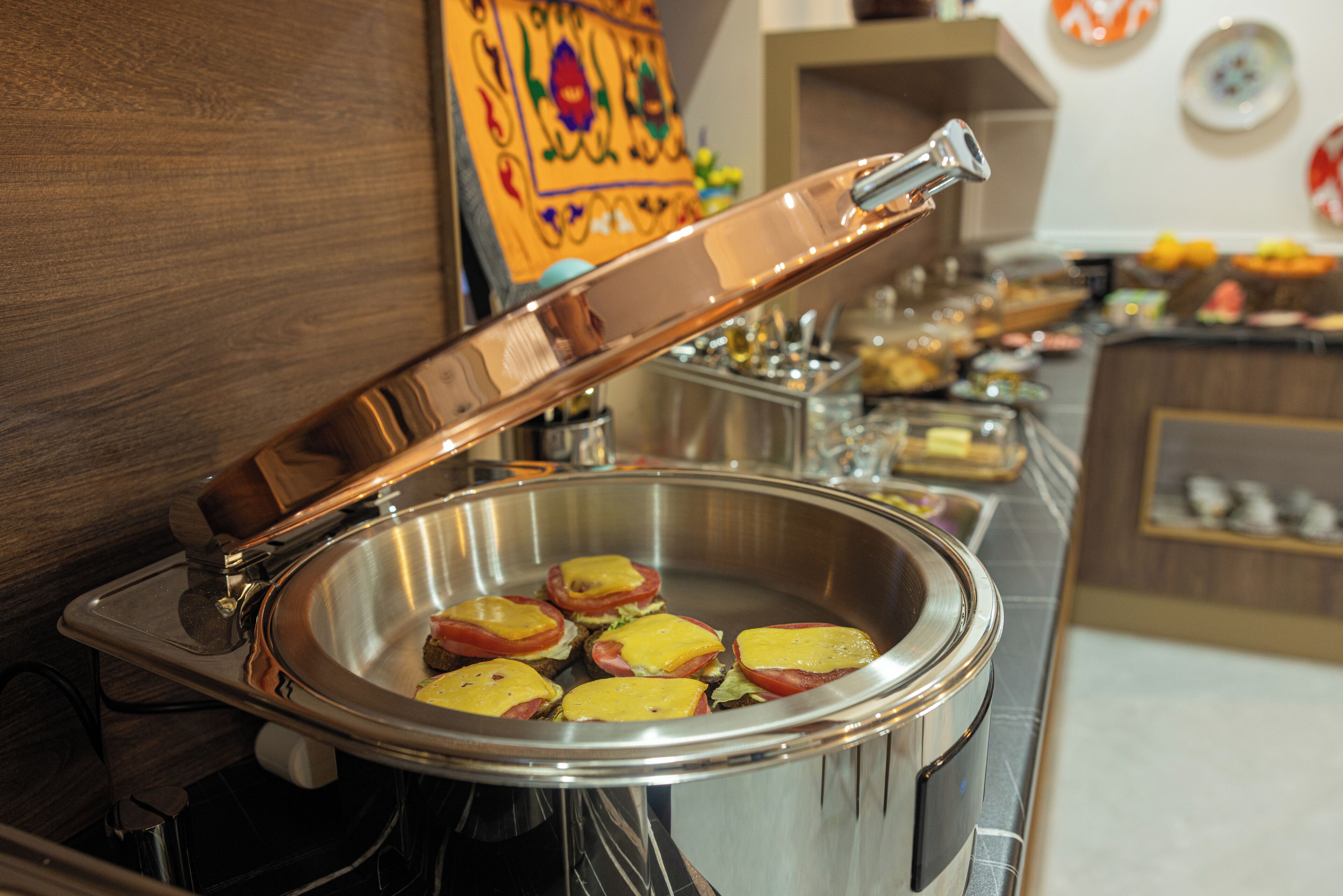 Petit déjeuner buffet compris tous les jours