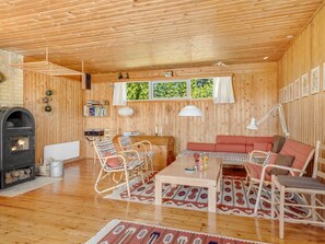Fernseher, Kamin