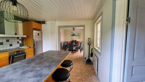 Dining - Family House Near Tiveden National Park with fireplace, piano, big property (Finnerödj)