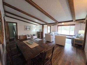 Smart TV, DVD player, table football, books - The Breakaway on Long Lake - Game Room + Bunkie + Covered Patio (Hillman)