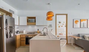 Private kitchen - Cartagena, Bahía Kristalvista con vista a la laguna, wifi rápido (Bolívar)