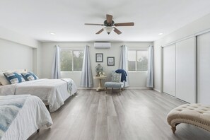 7 chambres, fer et planche à repasser, Wi-Fi, draps fournis