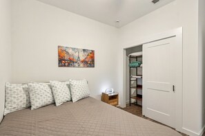 Iron/ironing board, travel cot, free WiFi, bed sheets