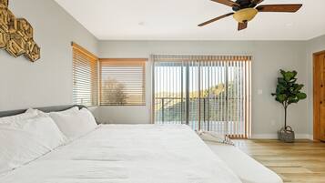 3 habitaciones, cuna de viaje, wifi gratis y ropa de cama