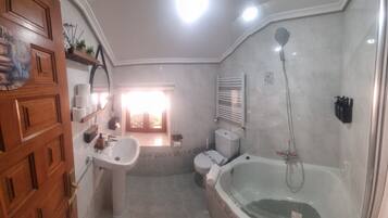 SĂšche-cheveux, serviettes fournies, savon, papier toilette
