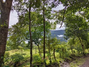 Cabin phong cách cổ điển, ban công, quang cảnh núi | Khác