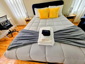 3 bedrooms, iron/ironing board, travel crib, free WiFi