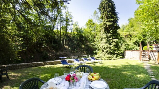 Outdoor dining - Il Molino by Interhome (Bagni di Lucca)