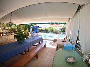 Restaurante al aire libre