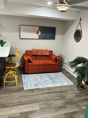 Living area - Cozy 1-bedroom apartment in soothing Silver Spring (Silver Spring)