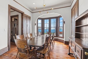 Dining - 9 Bedroom Historic Home With Pool and Modern Upgrades (Galveston)