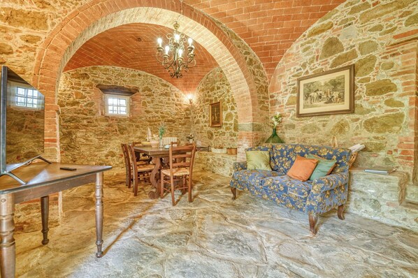 Living area - Italian Experience- Villa The Horses (Sinalunga)
