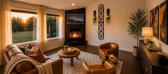 Luxury Olympic View Retreat • Near National Park
