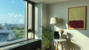 Estudi Deluxe, vistes al parc | Interior