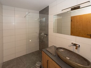 Regadera y secadora de cabello 