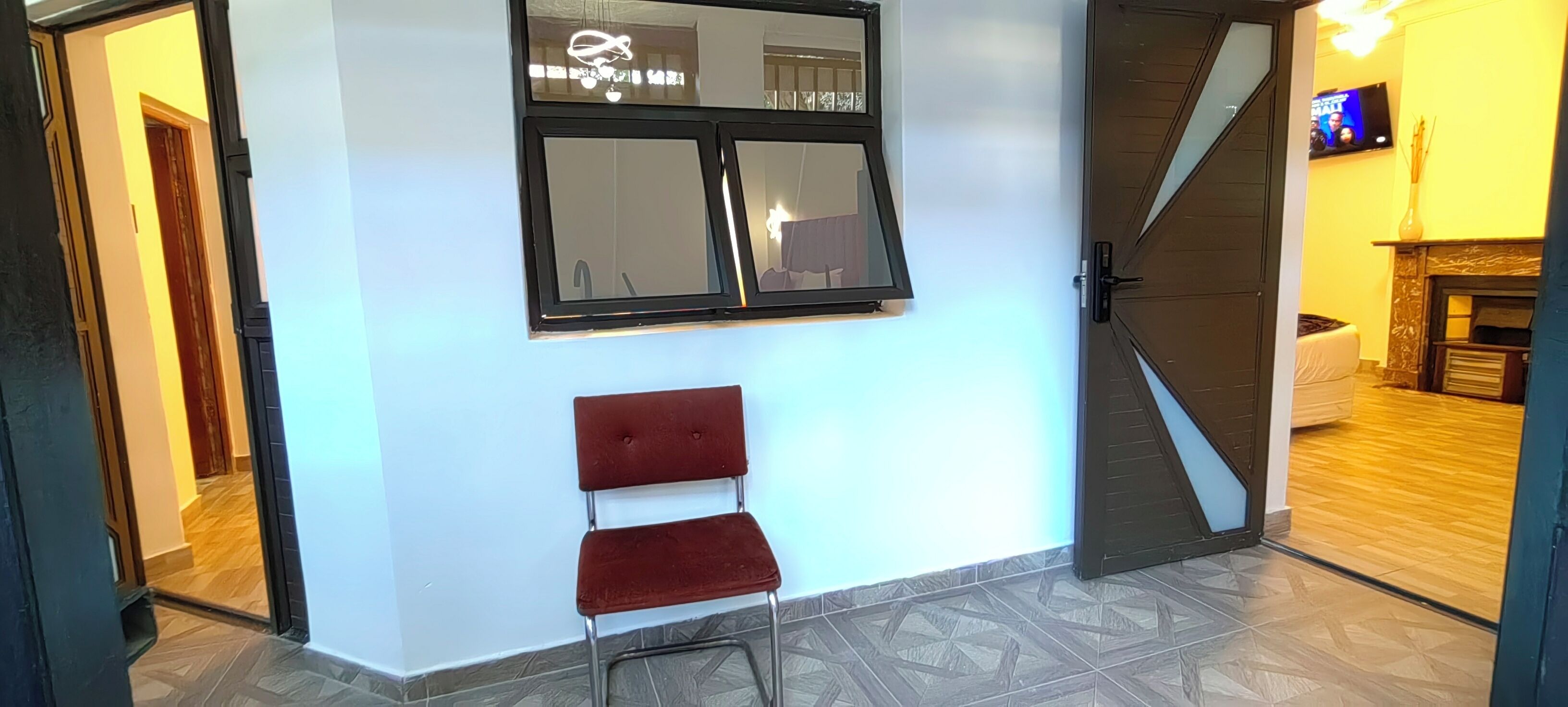 Comfort Apartment, Balcony, Garden View | In-room safe, desk, laptop workspace, iron/ironing board