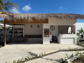 Fachada de la propiedad
